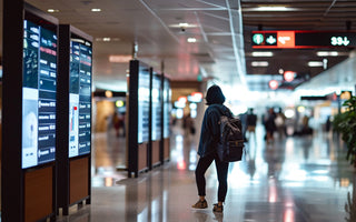 Effective Utilization of Digital Signage in Airports for Boosting Advertising Revenue
