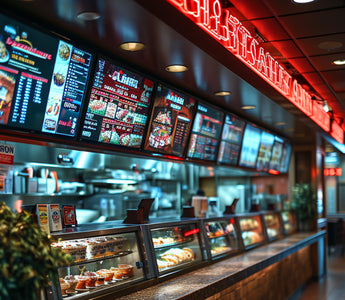 Enhancing Quick Service Restaurant (QSR) Experience with Digital Signage